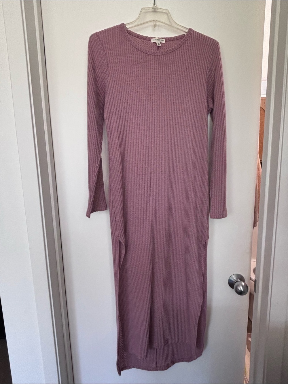 EARTHBOUND waffle knit cozy dress 💗